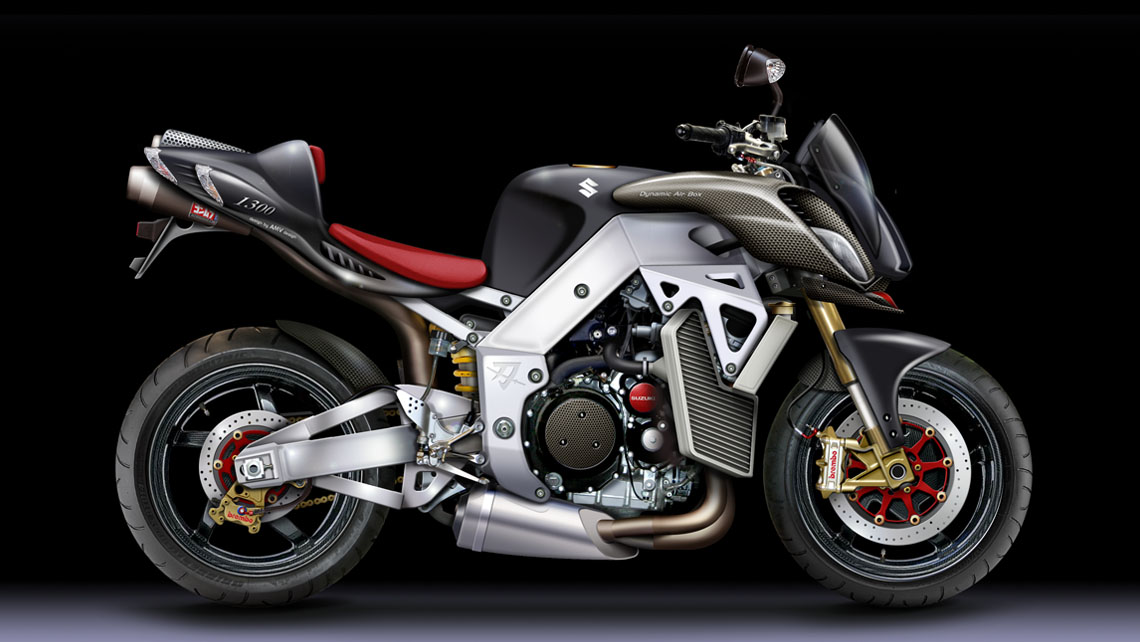 AMV Design Suzuki katana naked motorcycle